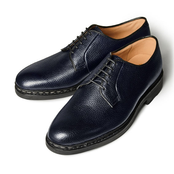 ノルウェージャンハンドソーンウェルテッド製法｜Plain toe derby