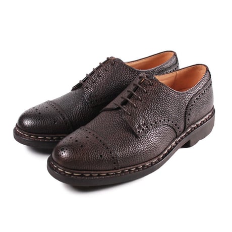 ノルウェージャンハンドソーンウェルテッド製法｜Semi brogue derby｜CHN7301E-11