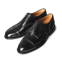 フランス アノネイ社製ボックスカーフ｜Semi brogue derby｜CP1302F-01
