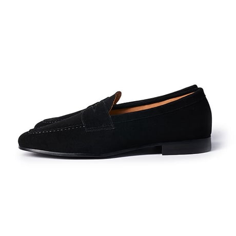 快適ソフトシューズ｜Penny loafer black｜CS0007S-01