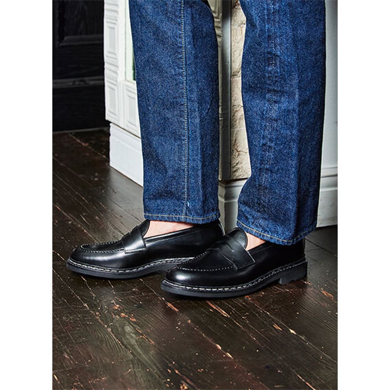 ノルウェージャンハンドソーンウェルテッド製法｜Penny loafer