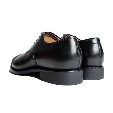 フランス アノネイ社製ボックスカーフ｜Cap toe oxford black｜CP4301F-01