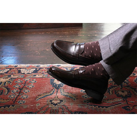 フランス アノネイ社製ボックスカーフ｜Penny loafer｜CP0001F-11