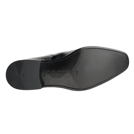 フランス アノネイ社製ボックスカーフ｜Cap toe lazy man black｜CH5311FH-01
