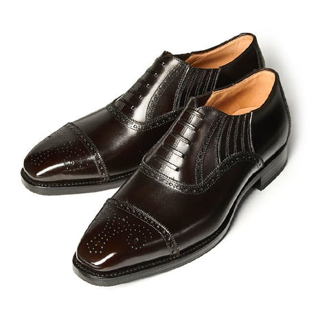フランス アノネイ社製ボックスカーフ｜Semi brogue lazy man｜CH9311FH-11