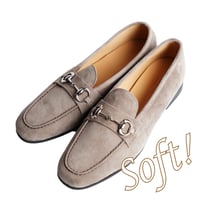 快適ソフトシューズ｜Horse bit loafer taupe｜CS0011S-19