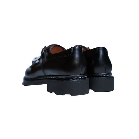 ノルウェージャンハンドソーンウェルテッド製法｜Apron front double monk strap｜CHN6101F-01