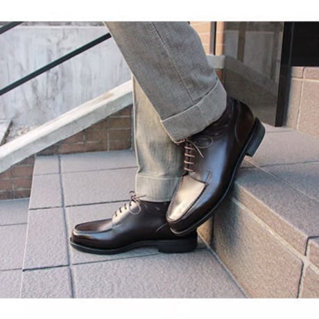 フランス アノネイ社製ボックスカーフ｜Apron front derby｜CP0401F-11