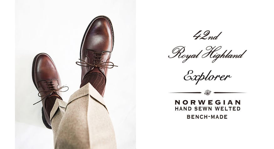42nd  highland ダブルモンク ノルウィージャン 再入荷のお知らせ｜42ND ROYAL HIGHLAND Explorer