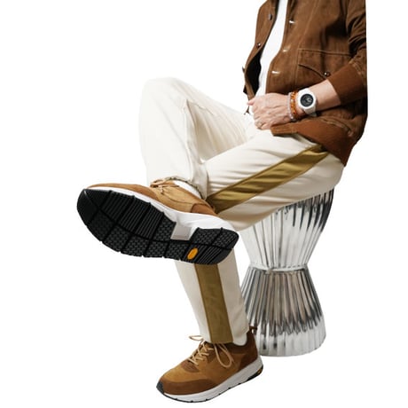 素材別注 VIBRAM ソール｜Lace up sneaker｜CS4901S-CB15