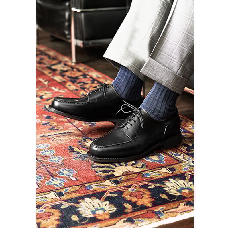 CP0401F-01 / Black【 フランス アノネイ社製ボックスカーフ CP0401F-01 / Black【 フランス アノネイ社製ボックスカーフ