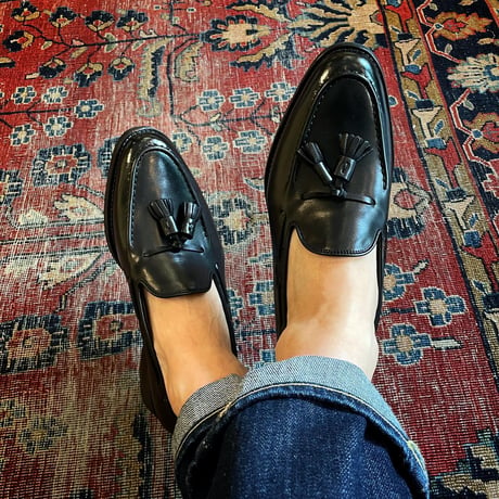 素材別注 VIBRAM ソール｜Tassel loafer｜CS2003-01