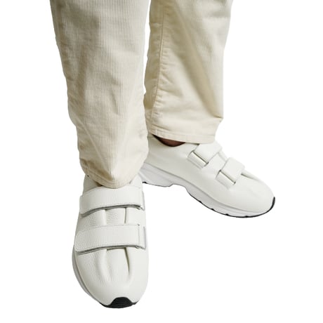 素材別注 VIBRAM ソール｜Whole cut velcro sneaker｜CS5911E-04