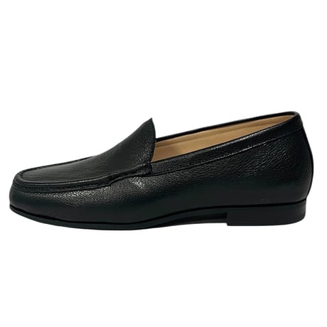 快適ソフトシューズ｜Moca vamp loafer black｜CS0019E-01