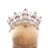 バレエティアラ】プリンセスティアラサイドパーツ付き