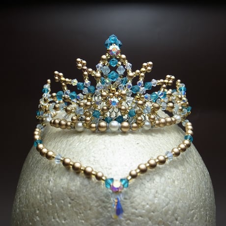 完成品バレエ用ティアラNo.1