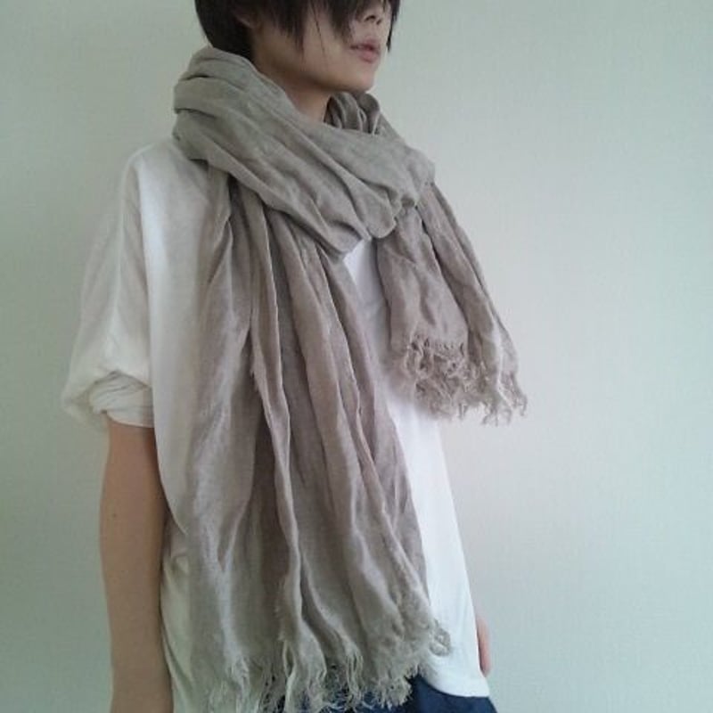 育てるリネンストール フルサイズ(ナチュラルn02) | KOMO