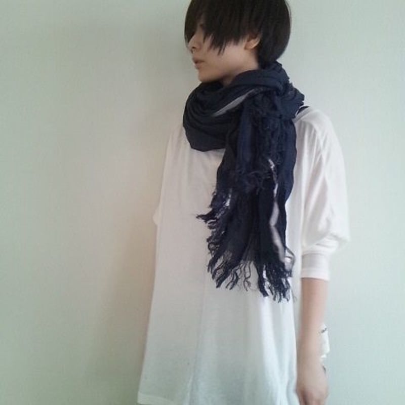 育てるリネンストール フルサイズ(インディゴi01) | KOMO