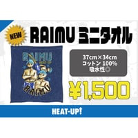 【NEW】RAIMUミニタオル
