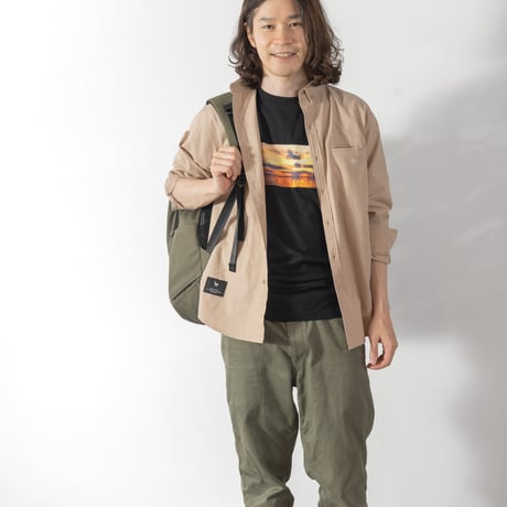 Tシャツ【オオハクチョウ】Whooper Swan NIGHT BLACK