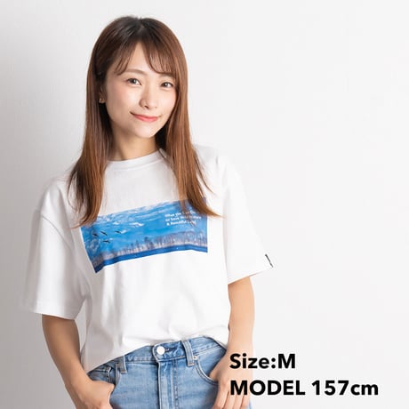 Tシャツ【コクガン】Brant Goose SNOW WHITE