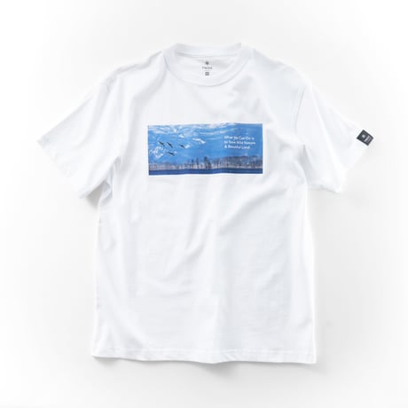Tシャツ【コクガン】Brant Goose SNOW WHITE
