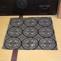 狩猟紋　先染織　木綿風呂敷