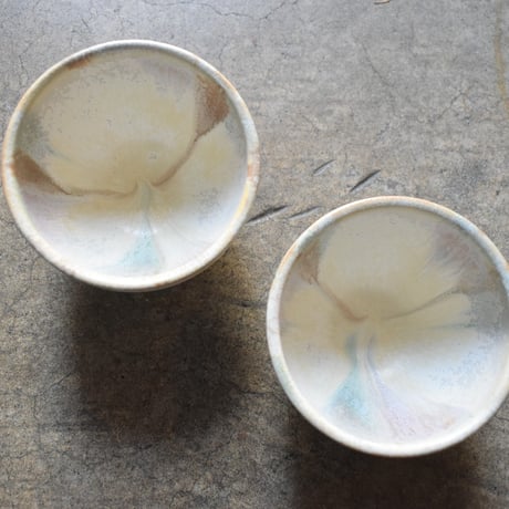 益子焼   クリスタリン　湯呑