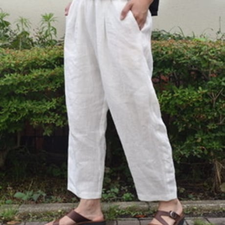 YARRA リネンタックパンツ