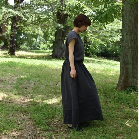 nuu バックカシュクールワンピース