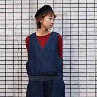 LAITERIE 10oz 綿麻2wayベスト