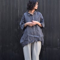 TISSU フレンチリネンコクーンシャツ