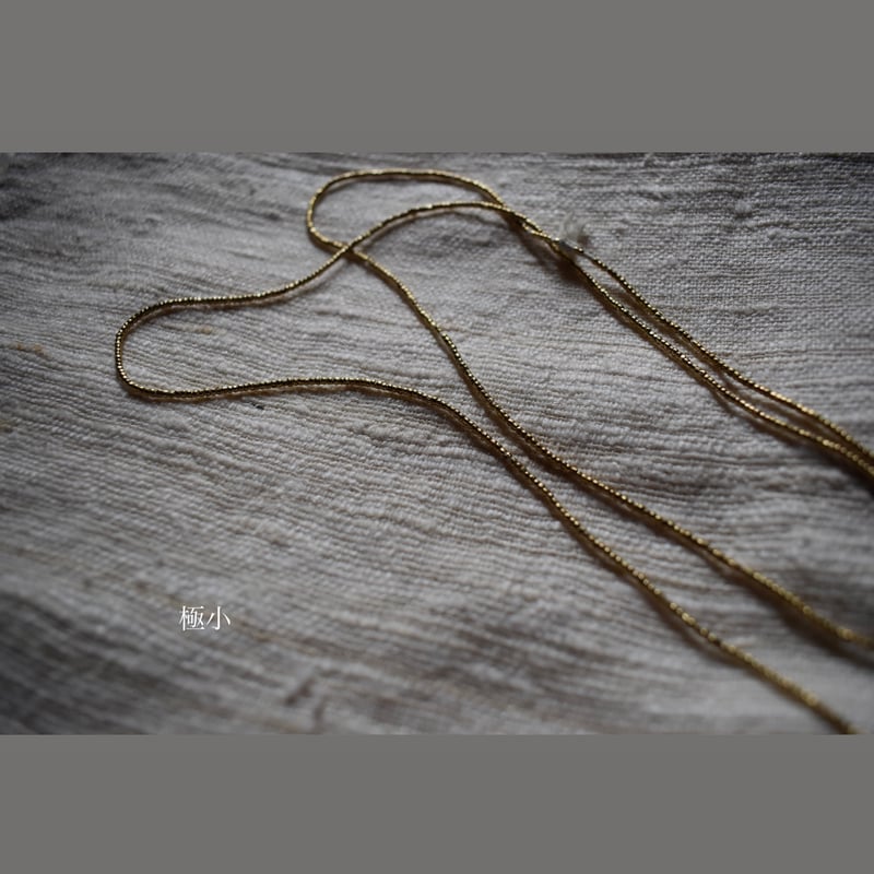 エチオピア ビーズネックレス 真鍮 | pivoine