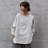 LAITERIE リユールリネンロングプルオーバー