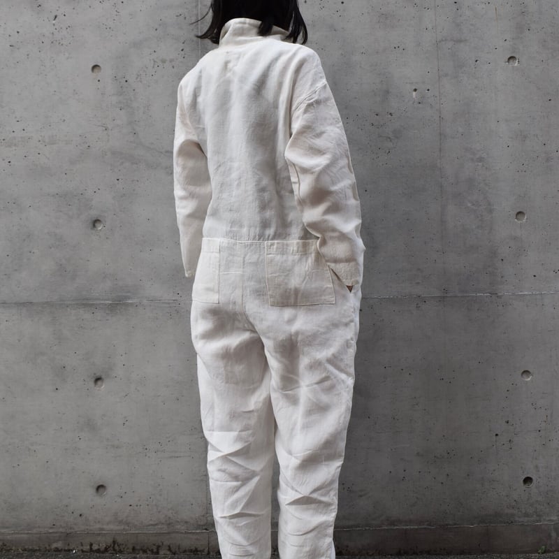 kubosanmade リネンのジャンプスーツ kubosanmade リネンのジャンプスーツ