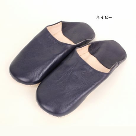 モロッコ バブーシュ 無地 メンズ
