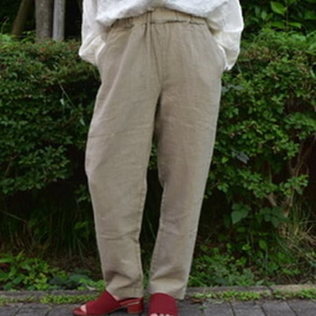 DAYS フレンチリネンキャンバスイージーパンツ