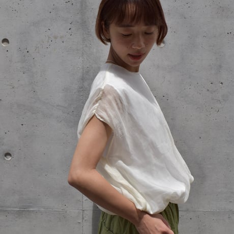 tita オーガンジーカサネプルオーバー