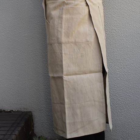 NOVEMBER LINEN リネンフルエプロン