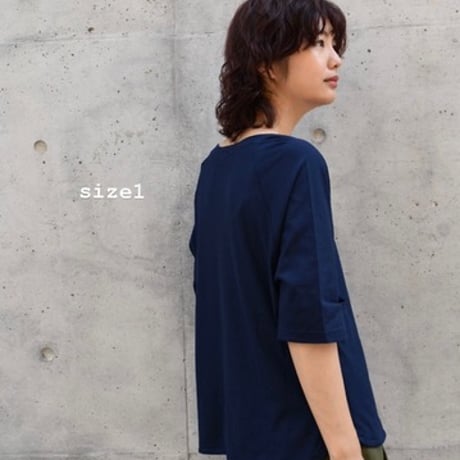 UNIVERSAL TISSU 接触冷感天竺ラグランTシャツ