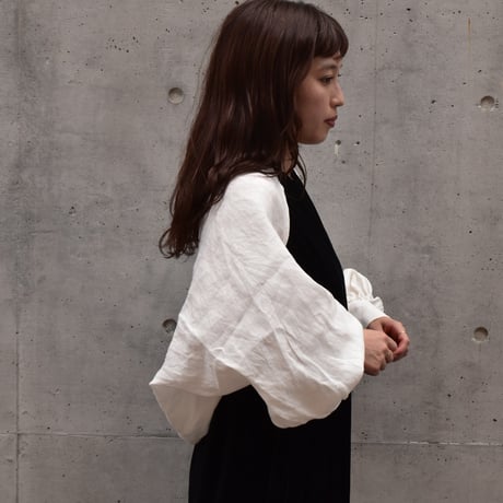 asabito リネンカフスボレロ
