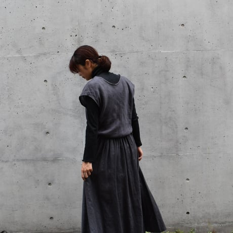 nuu バックカシュクールワンピース