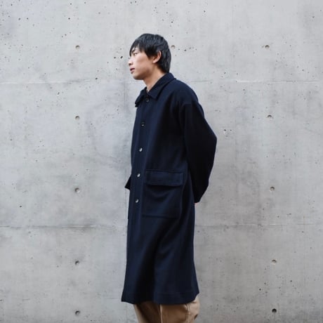 UNIVERSAL TISSU スタンドカラーコート