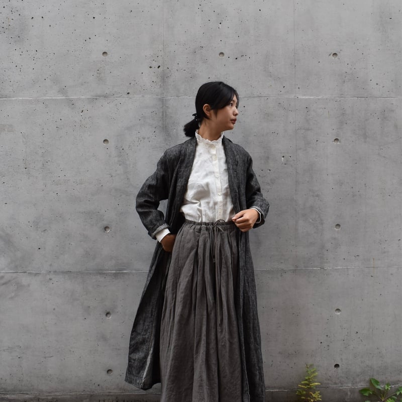 asabito ショールカラーコート | pivoine