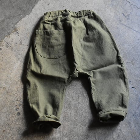 tita コットンリネンサルエルパンツ　kids