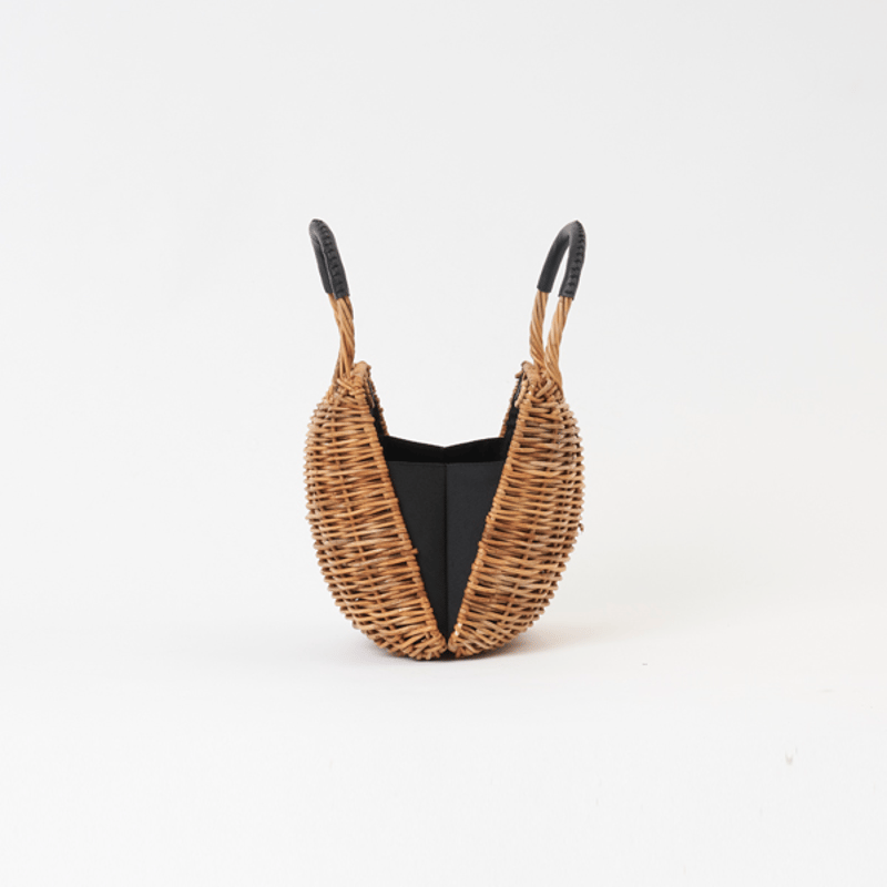 odds ラタンシェルバッグ　かごバッグ odds ラタン シェルバッグ odds SHELL BAG | pivoine