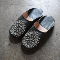 モロッコ バブーシュ スパンコール レディース