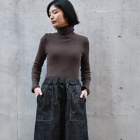 ガラガラテレコタートルネック