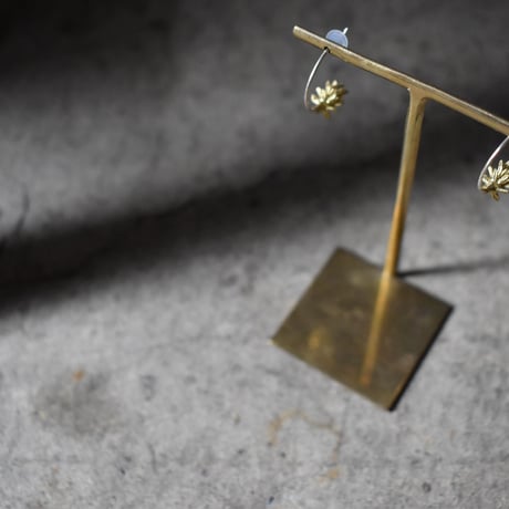 Nakamura Nazuki lavender pierce brass