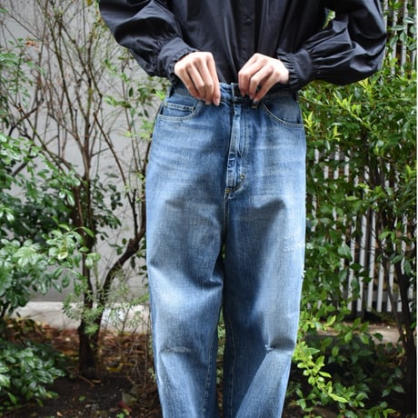 YARRA NEU 加工デニムパンツ